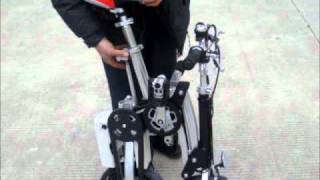 Kleinste elektrische vouwfiets Greenbike Goliath klein en eenvoudig -  YouTube