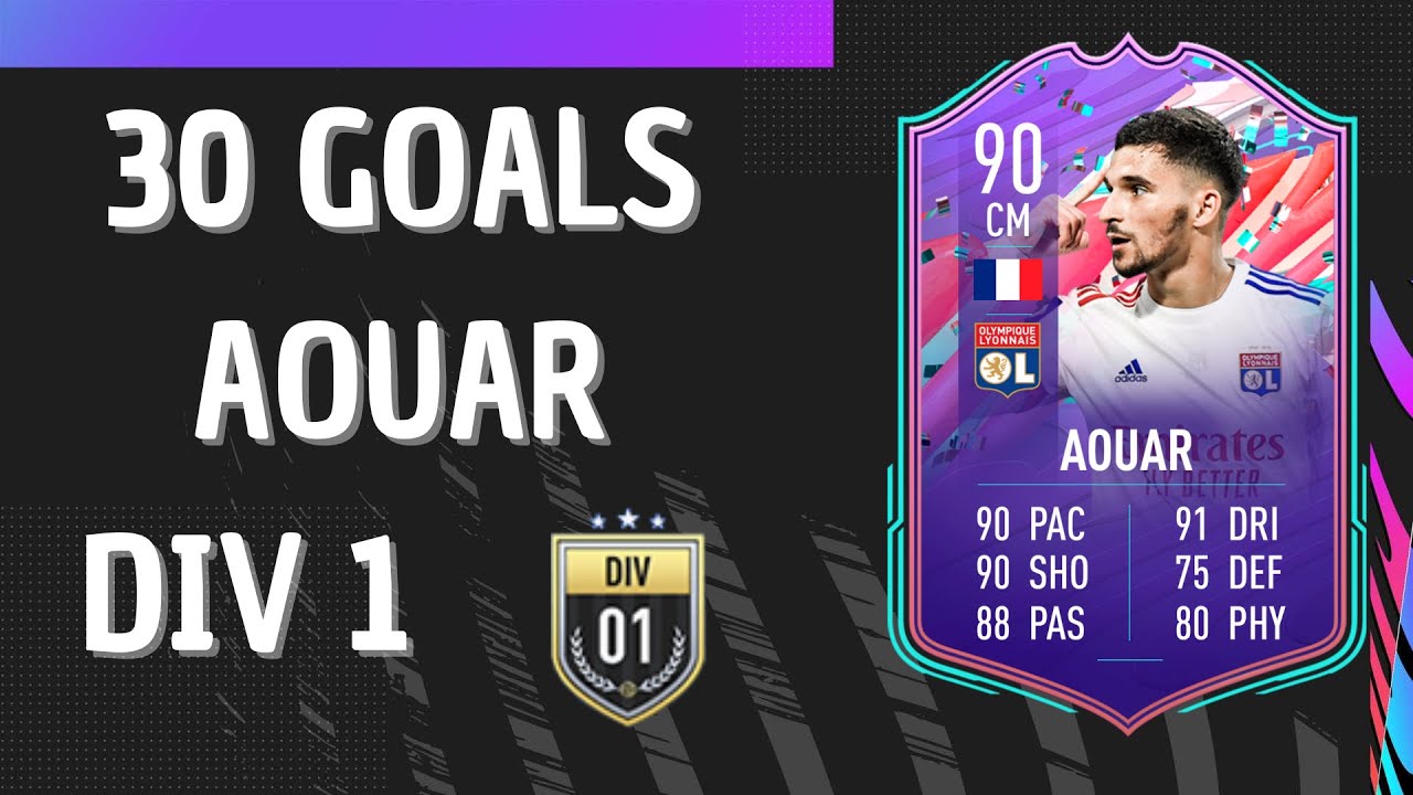 FIFA 21 HOUSSEM AOUAR 90 FUT BIRTHDAY | 30 GOALS | FIFA 21 Ultimate Team