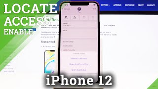 How to Share Location in iPhone 12 – Geolocation Position