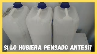 COMO RECICLAR BIDÓN DE PLÁSTICO, quedarás satisfecho con el resultado