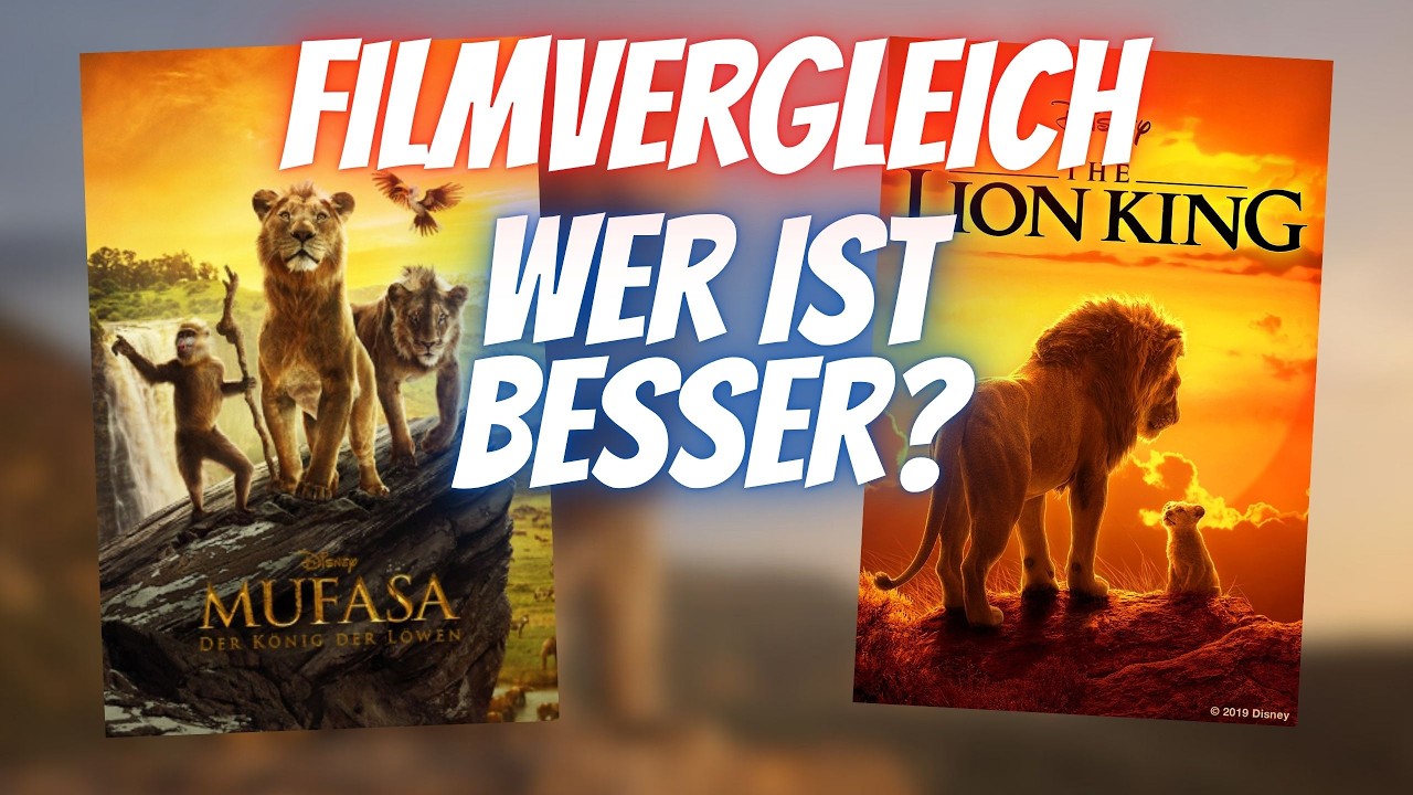 Welcher FILM ist BESSER? Filmvergleich |DerFlozi König der Löwen