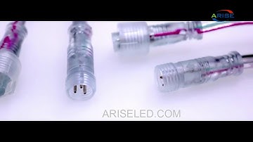 SMD5050 50mm DMX RGB LED pixel led light DV24V DMX512 Led Point Light Source Waterproof ,DC12V digit