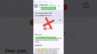 Free fire email code Unsubscribe Garena account verification code problem😭 Resubscribe kaise karege😭