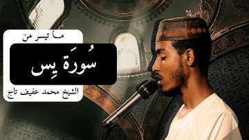 القارئ عفيف محمد تاج سورة يَس  تلاوة هادئة