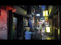 Rainy Night Oimachi – Old Alleys Shining in Wet Light【4K Japan Walk】