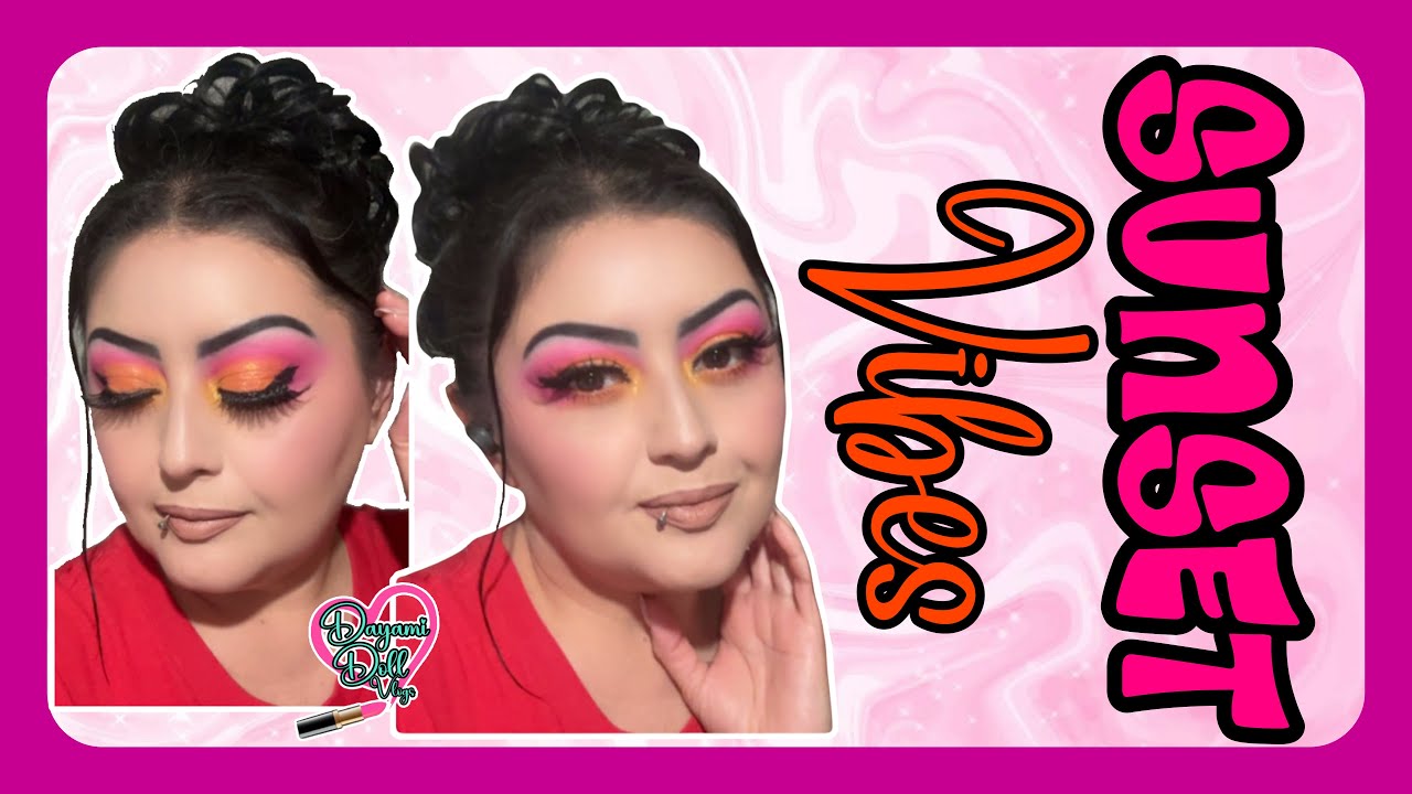 MAQUILLAJE INSPIRADO EN EL ATARDECER PARA PIEL TRIGUEÑA 