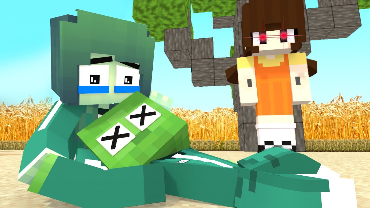 She Couldn't Save Him... 💔 Squid Game Tragedy! (Minecraft Movie Animation) | WOA Minecraft