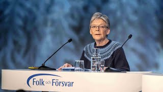 "Vi ser vad som pågår men förstår vi konsekvenserna?" - Gudrun Persson, FOI