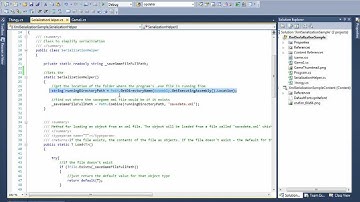 Demo of XmlSerialization in Xna with walkthrough of the relevant code