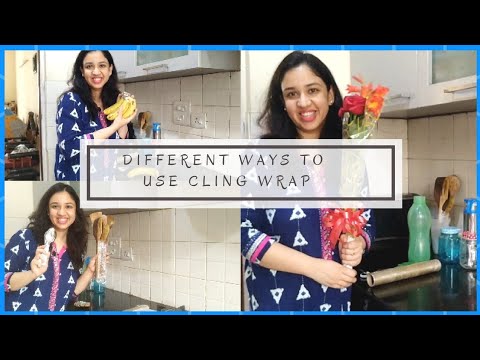 Unbelievable Tips and Tricks with Plastic Wrap|Cling Flim |Cling wrap Uses|Arpita's
