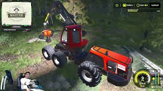 FS 25: KOMATSU 951 | Nhận Hợp Đồng Chặt Bỏ Tất Cả Các Cây Chết #farmingsimulator25 #farming #fs25 screenshot 5