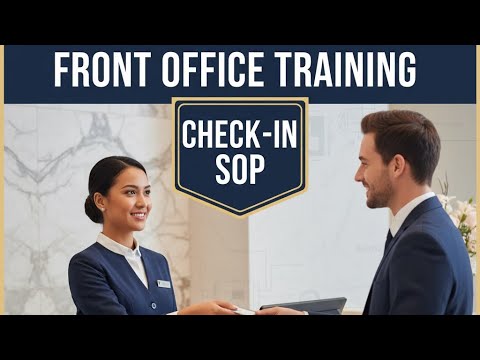 Front Office Training: The Ultimate Check-in SOP | Step-by-Step Guest ...