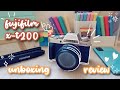 Fujifilm X-T200 unboxing 2021 📦 vlogging camera ☁️