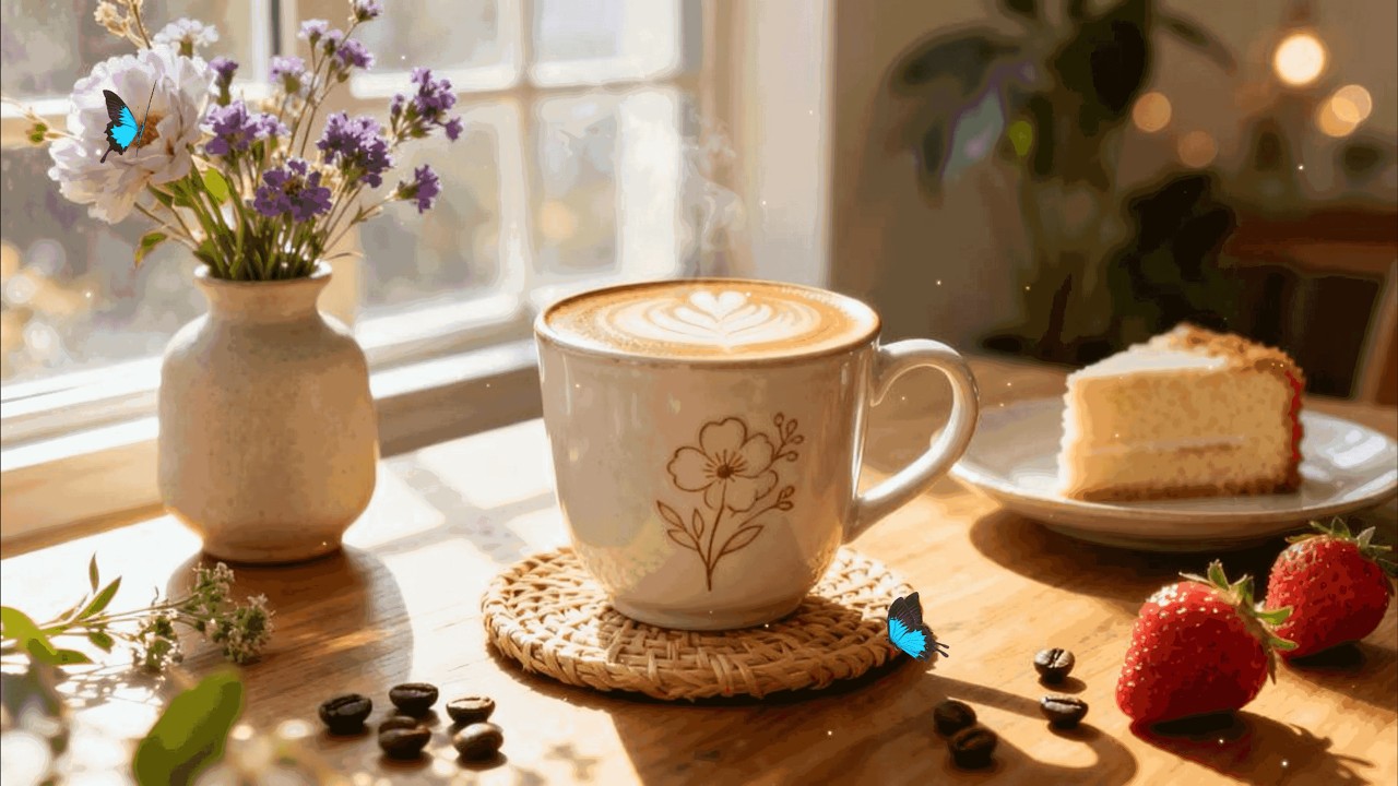 Happy March Morning Jazz ☕Relaxing Coffee Shop Jazz & Sweet Bossa Nova Instrumental