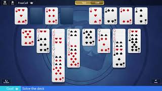 ᐈ 21 February 2020 - FREECELL SOLITAIRE - Microsoft Solitaire Collection (solve the deck) screenshot 2