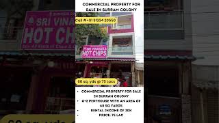 Commercial Property for Sale in Surram Colony | 60 Syrd | G 2 Penthouse | Rental Income 30k | 75 Lac