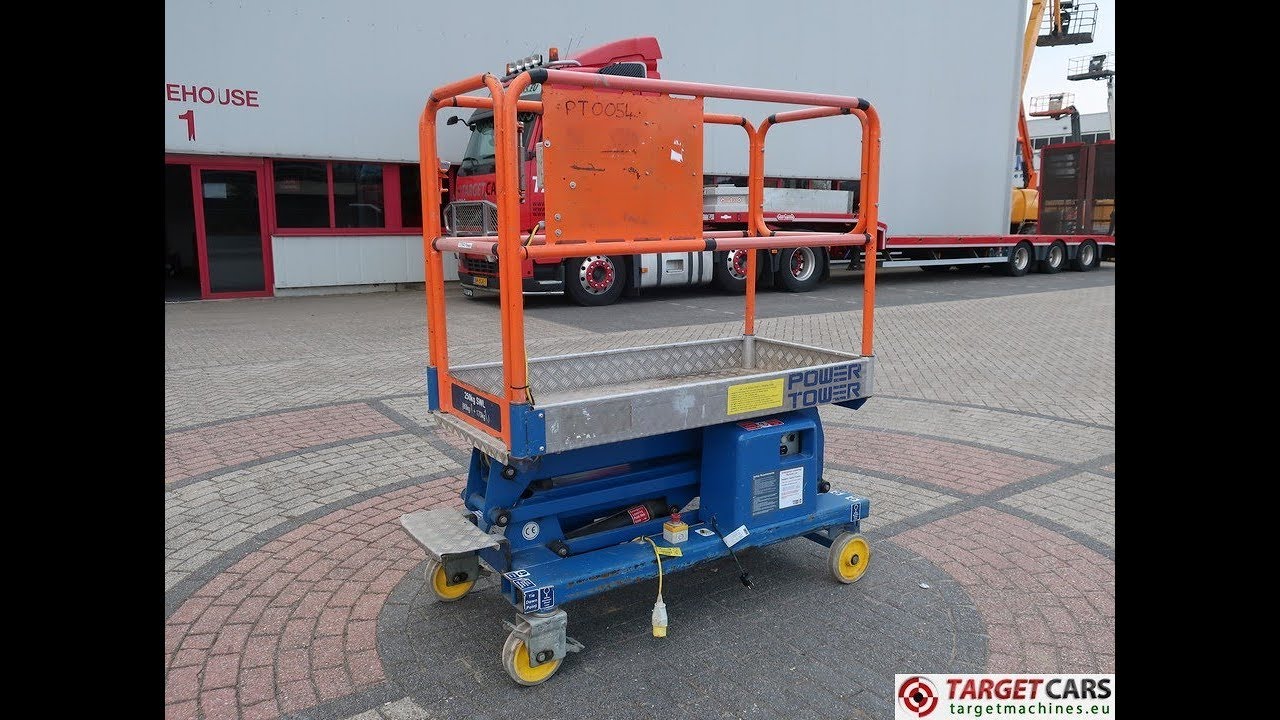 777502 POWER TOWER PUSH AROUND ELECTRIC WORK LIFT 2011 510CM 17314511A