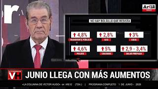 «LA COLUMNA DE VÍCTOR HUGO» en AR|12 (TDA)| Programa completo 1 de junio 2026