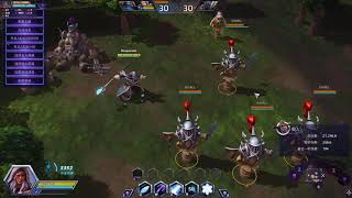 风暴英雄 吉安娜  普通攻击动作展示