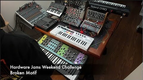 Hardware Jams Weekend Challenge - Broken Motif
