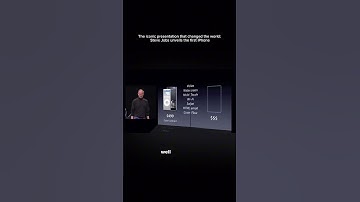 The Presentation That Changed Everything: Steve Jobs Unveils the First iPhone (2007)