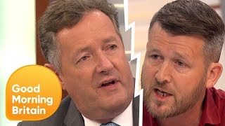 Piers Clashes With Big Game Hunter as Northern White Rhino Nears Extinction | Good Morning Britain screenshot 4