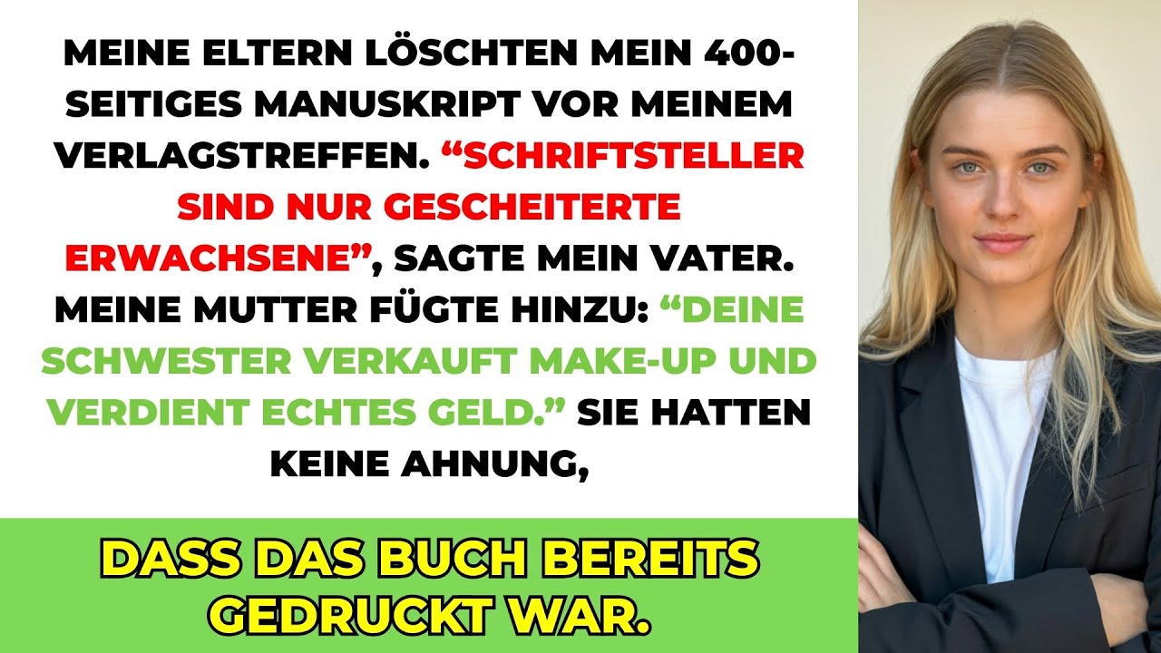 Eltern Löschten Mein Buch Vor Dem Verlagsmeeting Meinten 