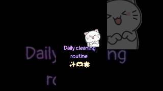 daily cleaning routine #life #minivlog #lifestyle #shortvideo #love #ytshorts #youtube #youtubeindia