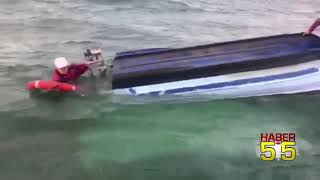 Samsunda Ölüme Daki̇kalar Kala Böyle Kurtarildilar