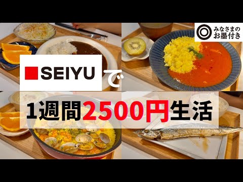 【西友】2500円分人気商品爆買い🛒食費月1万円で暮らす28歳一人暮らしOL