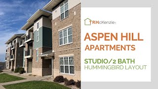 Aspen Hill Apartments - Hummingbird Layout (Studio, 1 Bath)
