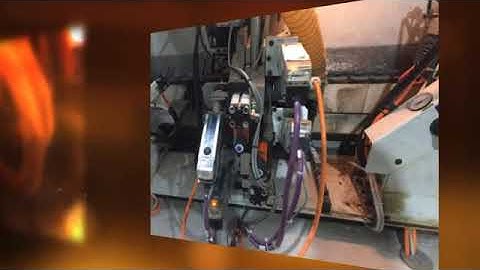 Used Biesse Akron 435 edgebander with return conveyor