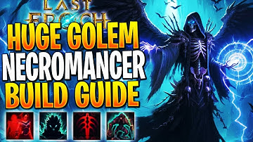 INFINITE DPS ABOMINATION NECRO BUILD! Last Epoch Necromancer Build