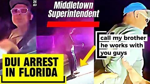 Middletown CT School Superintendent ARRESTED in FL for DUI 