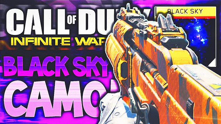 Infinite Warfare ROAD TO BLACK SKY CAMO! (EPISODE 9) - “GOLD RPR EVO" UNLOCKED! (IW Black Sky Camo)