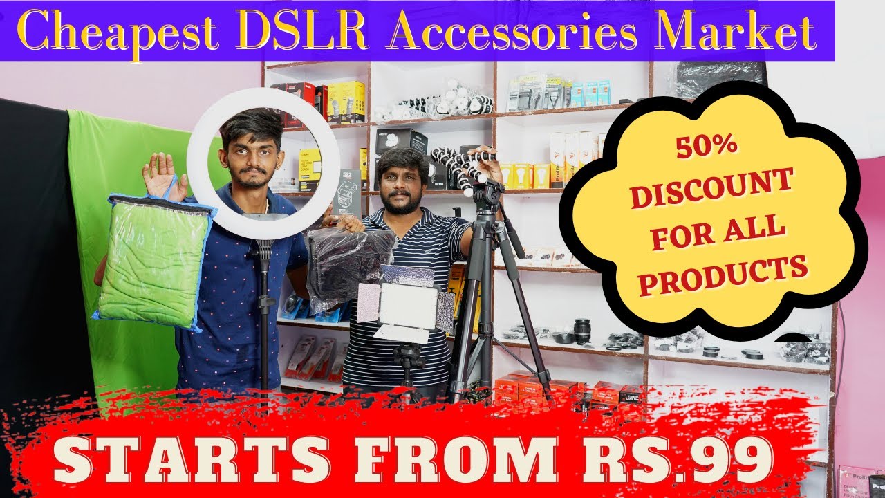 RS.99 முதல் Camera Accessories Cheapest DSLR camera accessories