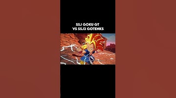 SSJ3 Goku GT interacts with SSJ3 Gotenks! #dragonballsparkingzero