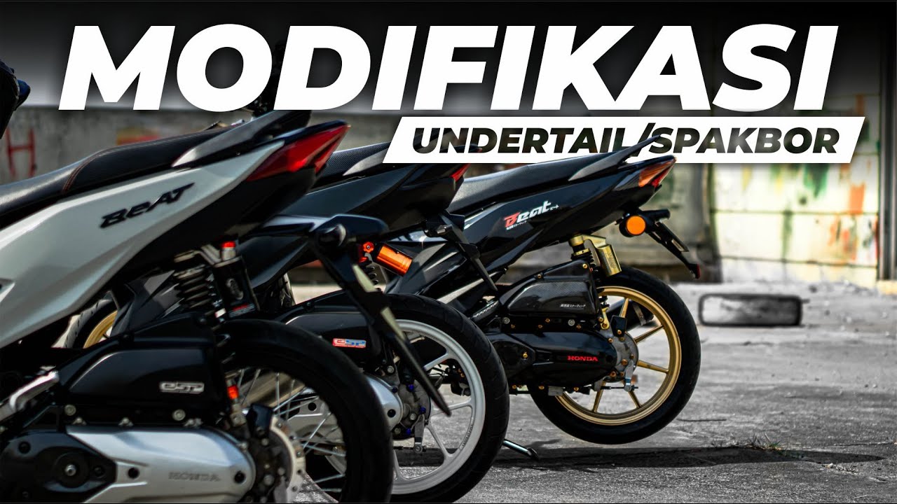 Modifikasi Undertail/Spakbor Shinichi - Honda Beat 2020