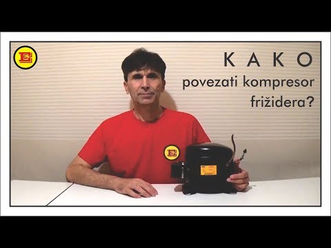 Kako povezati kompresor frizidera / How to connect the engine of fridge