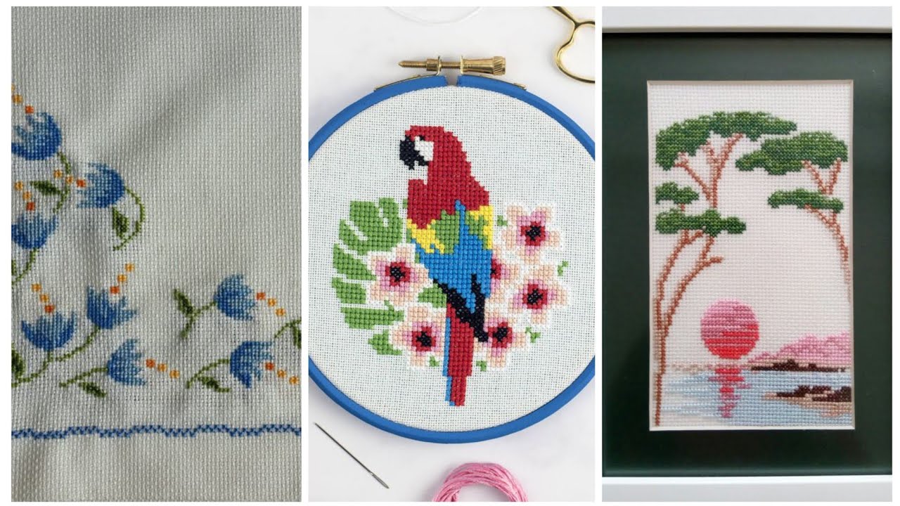 latest 88+ vintage cross stitch pattern image's 