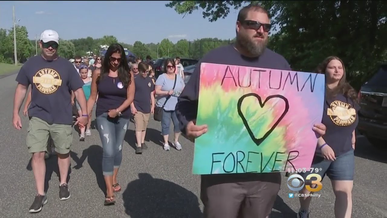 NJ Community Holds Walk To Honor Autumn Pasquale