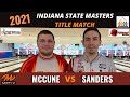 Bowling | 2021 Indiana State Masters Title Match