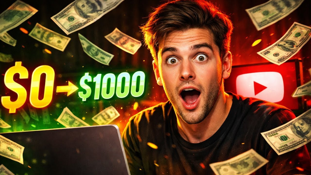 How I Started Making Money on YouTube with $0 - YouTube