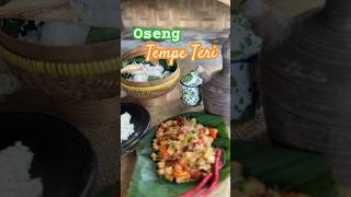 Oseng Tempe Teri #kuliner #dapurbambu  #jadul #tungkukayubakar #masakandesa #gandusari #blitar #fyp