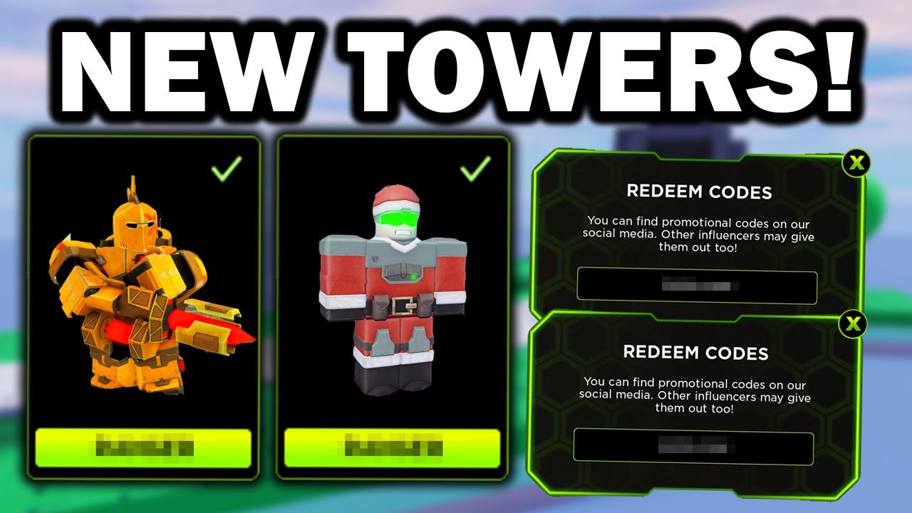 new codes tower defense x, New codes tdx, roblox 