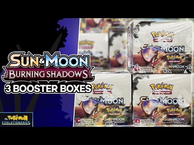 OPENING 3 POKEMON TCG BURNING SHADOWS BOOSTER BOXES! | HALF A BOOSTER CASE OF POKEMON CARDS! OPENING 3 POKEMON TCG BURNING SHADOWS BOOSTER BOXES! | HALF A BOOSTER CASE OF POKEMON CARDS!