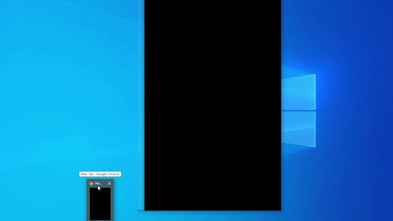 Black Screen issue solution on Google Chrome Chrome
