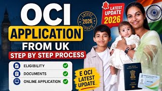 Latest OCI UK Application Process#malayalam#stepbystep#OCIminorapplication