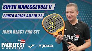 Joma Blast Pro Sft Review. Super maneuverable! Wide sweet spot? Padel Test by Roberto Cardi screenshot 1