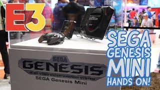 E3 2019 - SEGA Genesis Mini Hands On!